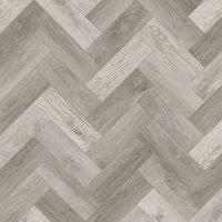 Vinyl Flooring UK HolPa Wood Effect Luxury Vinyl Tile-216 Planks-Covers 3.763sqm in Pale Grey