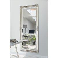 MirrorOutlet Kingsbury Silver Detailed Dress Mirror 165 x 76 CM | Size: 1 Pack