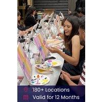 Activity Superstore Sip & Paint Experience for Two in Blue