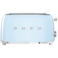 Smeg TSF01 Retro 2 Slice Toaster in Pale Blue
