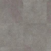 Vinyl Flooring UK Colonia Glue-Down Luxury Vinyl Tile, 2mm Thick LVT - Covers 3.34sqm in Grey