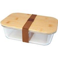 Seasons Roby Bamboo Lunch Box in Clear