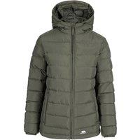 Trespass Women's Elegant Jacket in Dark Green | Size: XS