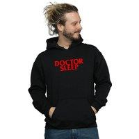Doctor Sleep Men's Text Logo Hoodie in Black | Size: Small