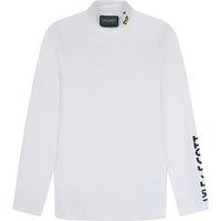 Lyle & Scott Men's Technical Golf Base Layer Top in White | Size: XL