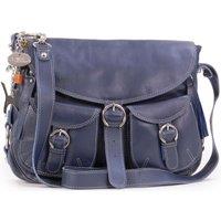 Courier Leather Crossbody Messenger Bag