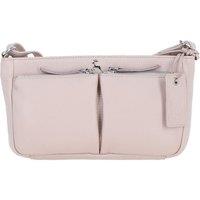 Ashwood Leather Women's 'Iverness' Real Leather Crossbody Bag in Light Pink