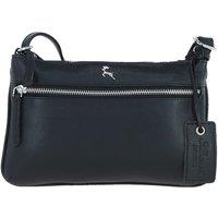 'Swansea' Real Leather Crossbody Bag