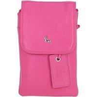 'York' Real Leather Smartphone Crossbody Bag