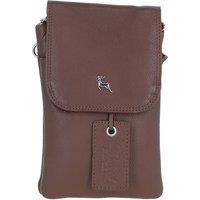 'York' Real Leather Smartphone Crossbody Bag