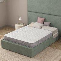 Catherine Lansfield Tranquil Nights Hybrid Mattress in White | Size: King