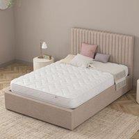 Catherine Lansfield Bonnell Luxe Memory Foam Hybrid Mattress in White | Size: King