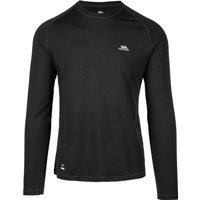 Trespass Men's Nate Base Layer Top in Black | Size: XL