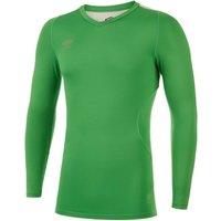 Umbro Men's Elite V Neck Base Layer Top in Emerald | Size: 2XL
