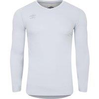Umbro Men's Elite V Neck Base Layer Top in Light Grey | Size: 2XL