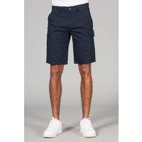 Tokyo Laundry Men's Cotton Cargo Shorts in Navy | Size: Large
