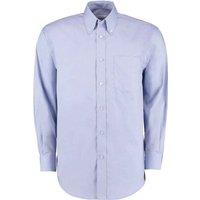 Kustom Kit Men's Oxford Classic Long-Sleeved Shirt in Light Blue | Size: 19 inches