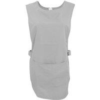 Dennys Women's Tabard Apron With Pocket in Grey | Size: Small