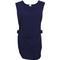 Dennys Women's Tabard Apron With Pocket in Navy | Size: Small