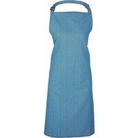 Premier Women's Colours Bip Apron With Pocket Workwear in Bright Blue