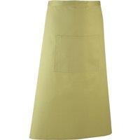 Premier Colours Bar Apron Workwear (Long Continental Style) in Lime