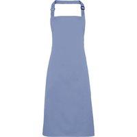 Premier Colours Bib Apron Workwear Pack of 2 in Mid Blue