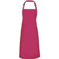 Premier Colours Bib Apron Workwear Pack of 2 in Magenta