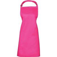 Premier Colours Bib Apron Workwear Pack of 2 in Raspberry