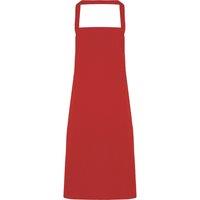 Premier Slim Apron (no Pocket) Workwear in Red