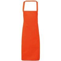 Premier Slim Apron (no Pocket) Workwear in Orange