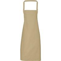 Premier Slim Apron (no Pocket) Workwear in Khaki