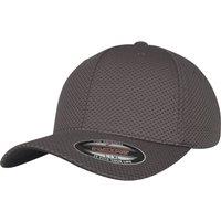 Flexfit by Yupoong Flexfit 3D Hexagon Jersey Cap in Dark Grey | Size: S/M