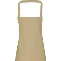 Premier Slim Apron (no Pocket) Workwear Pack of 2 in Khaki