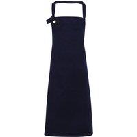 Premier Calibre Heavy Cotton Canvas Bib Apron Pack of 2 in Navy