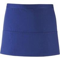 Premier Colours 3 Pocket Apron Workwear Pack of 2 in Royal