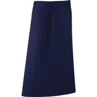 Premier Colours Bar Apron Workwear (Long Continental Style) in Navy