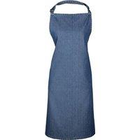 Premier Colours Bib Apron Workwear Pack of 2 in Indigo