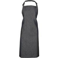 Premier Colours Bib Apron Workwear Pack of 2 in True Black