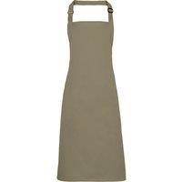 Premier Colours Bib Apron Workwear Pack of 2 in Olive