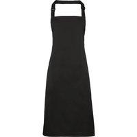 Premier Colours Bib Apron Workwear Pack of 2 in Black