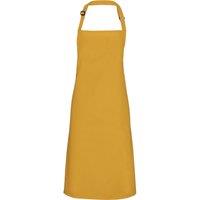 Premier Colours Bib Apron Workwear Pack of 2 in Mustard