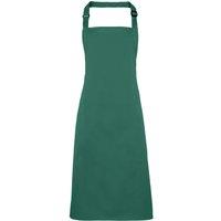 Premier Colours Bib Apron Workwear Pack of 2 in Emerald