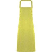 Premier Slim Apron (no Pocket) Workwear in Lime