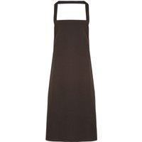 Premier Slim Apron (no Pocket) Workwear in Brown