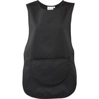Premier Plain Pocket Tabard in Black | Size: Small