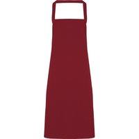Premier Slim Apron (no Pocket) Workwear Pack of 2 in Burgundy