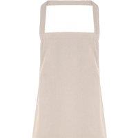 Premier Slim Apron (no Pocket) Workwear Pack of 2 in Natural
