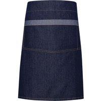 Premier Domain Contrast Denim Waist Apron in Indigo