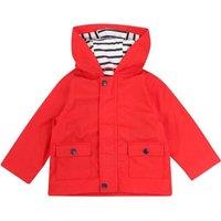 Larkwood Boy's Rain Jacket in Red | Size: 24 m