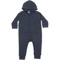 Larkwood Fleece All-In-One Nightwear in Navy | Size: 24 m